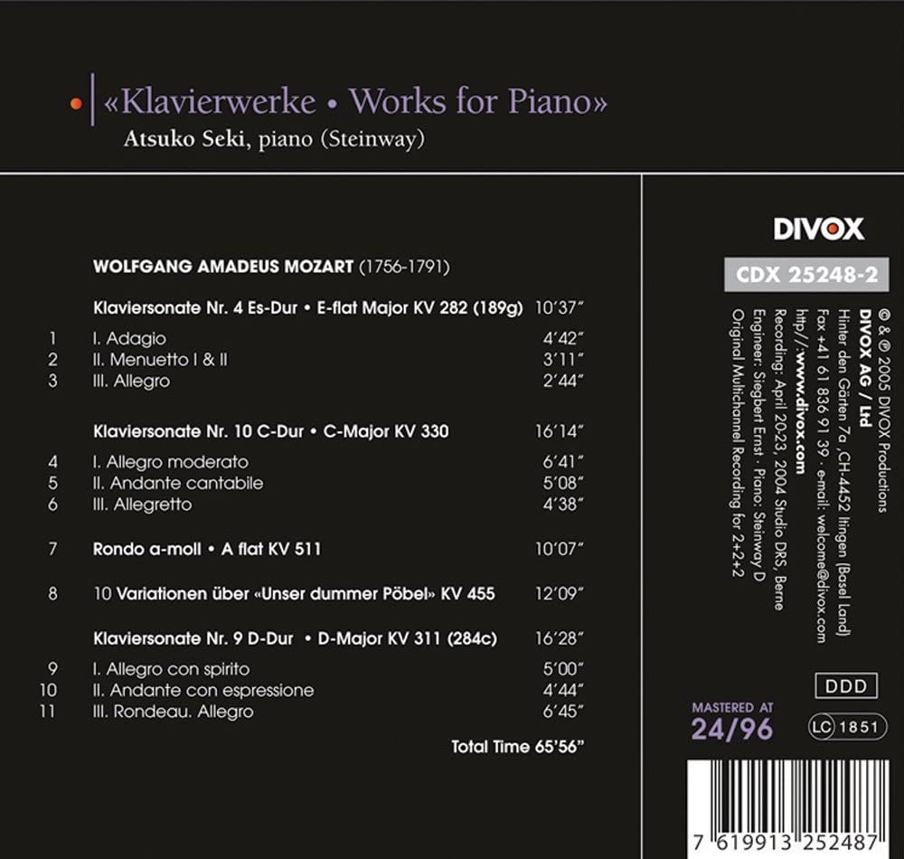 Mozart: Piano Works - slide-1