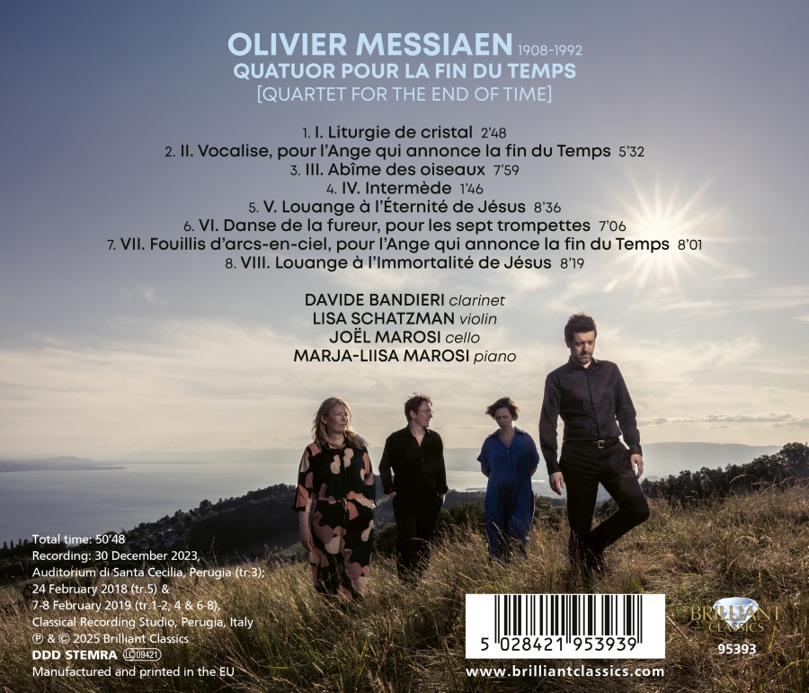 Messiaen: Quatuor pour la fin du temps - slide-1