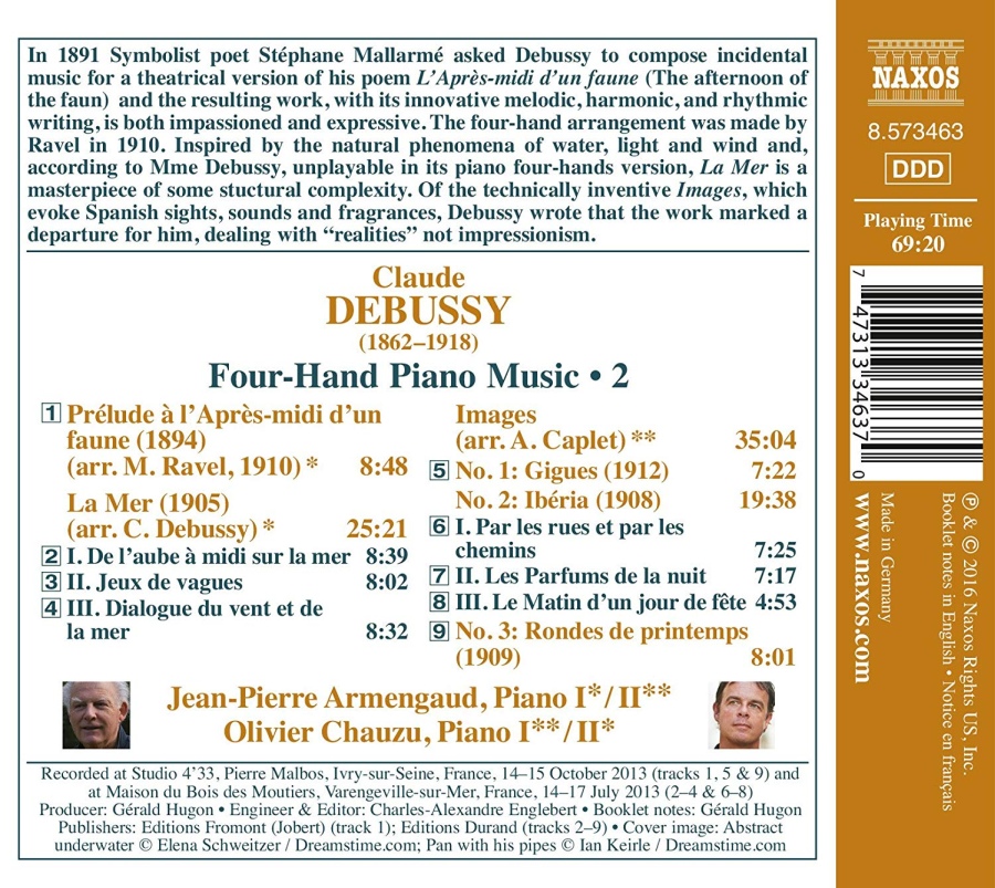 Debussy: Four-Hand Piano Music Vol. 2 - slide-1