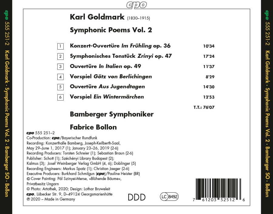 Goldmark: Symphonic Poems Vol. 2 - slide-1