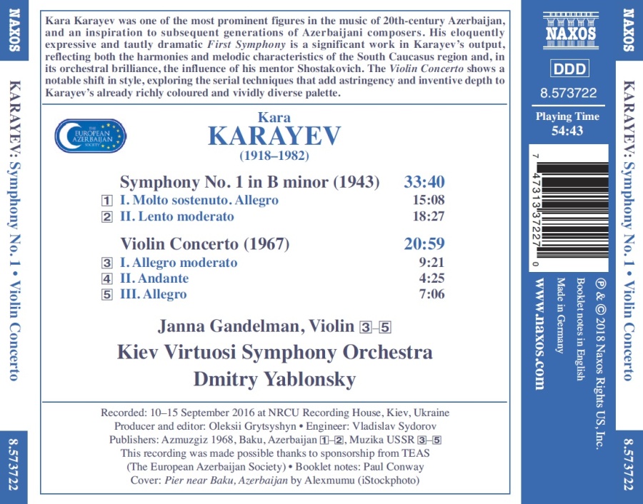 Karayev: Symphony No. 1 - slide-1