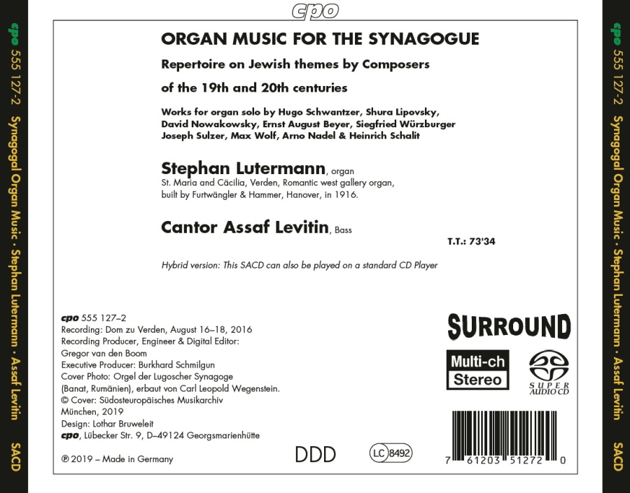 Synagogue Organ Music - slide-1