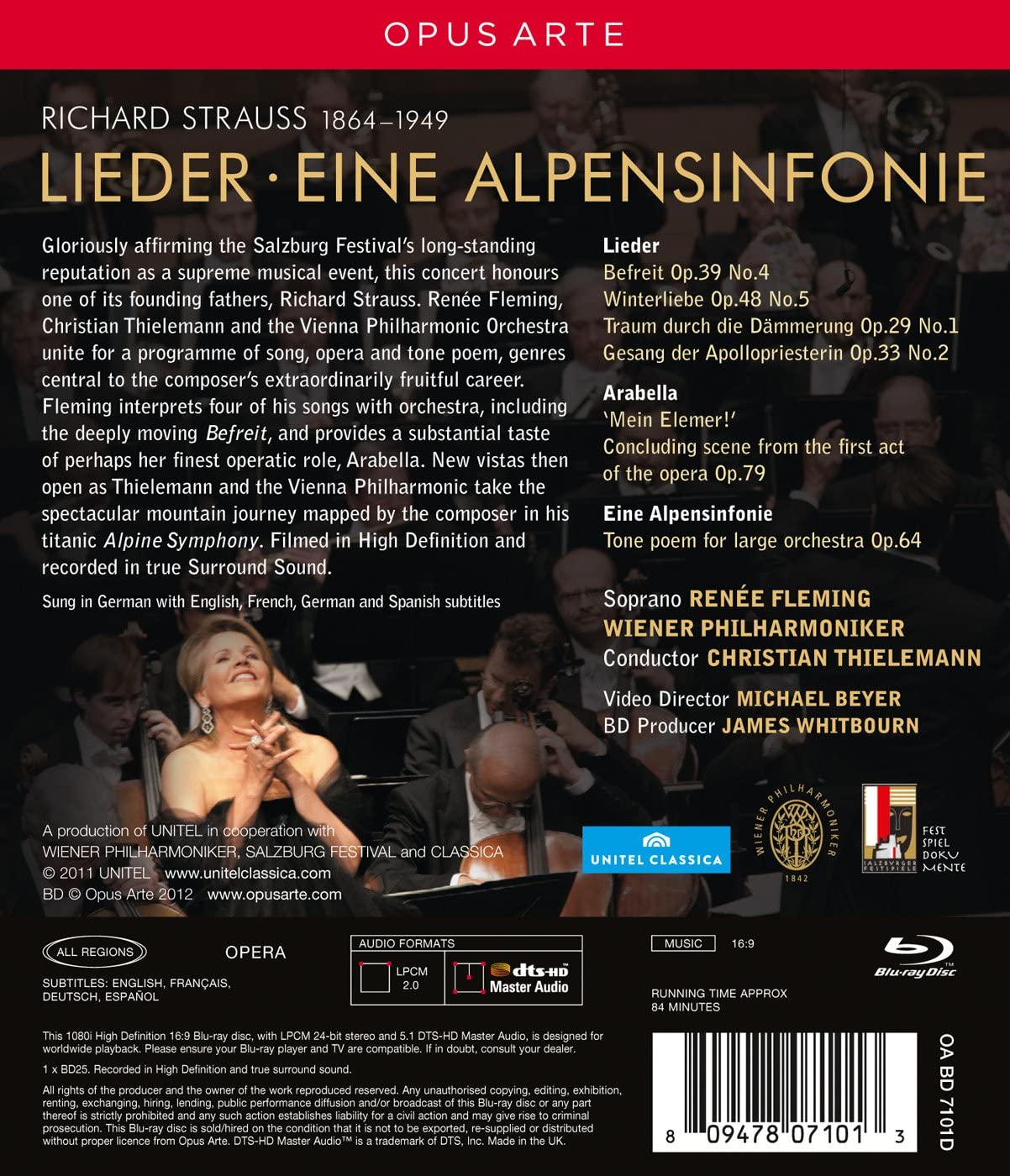 Strauss: Lieder, Eine Alpensinfonie - slide-1