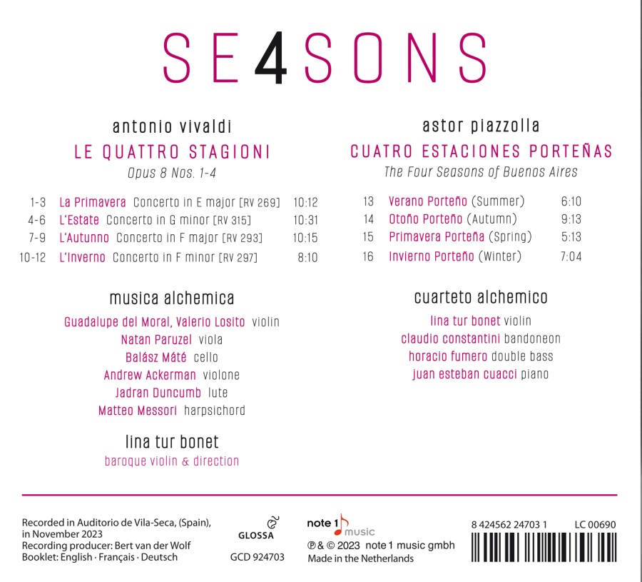 Vivaldi; Piazzolla: Four Seasons - slide-1