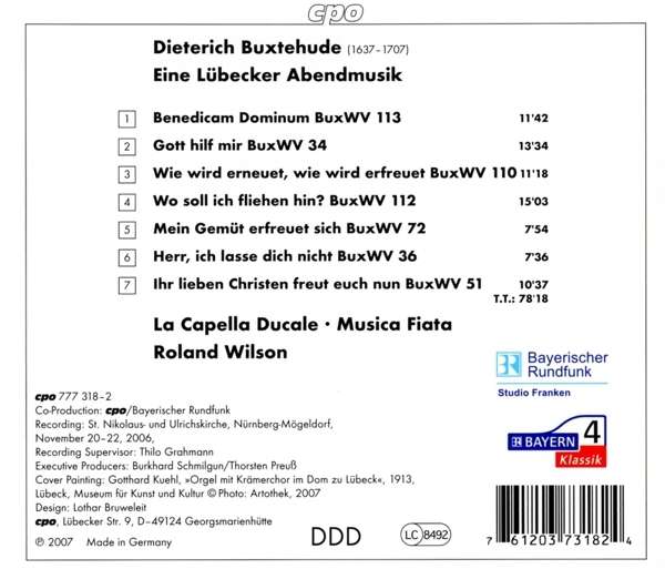 Buxtehude: Eine Luebecker Abendmusik - slide-1