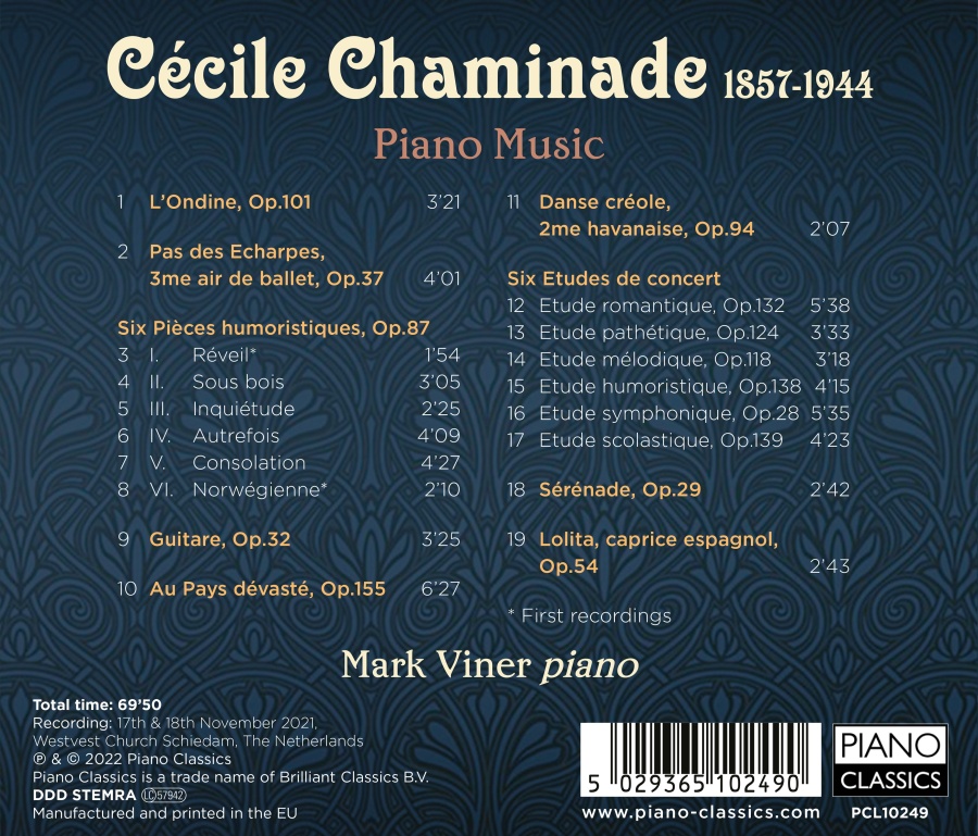Chaminade: Piano Music - slide-1