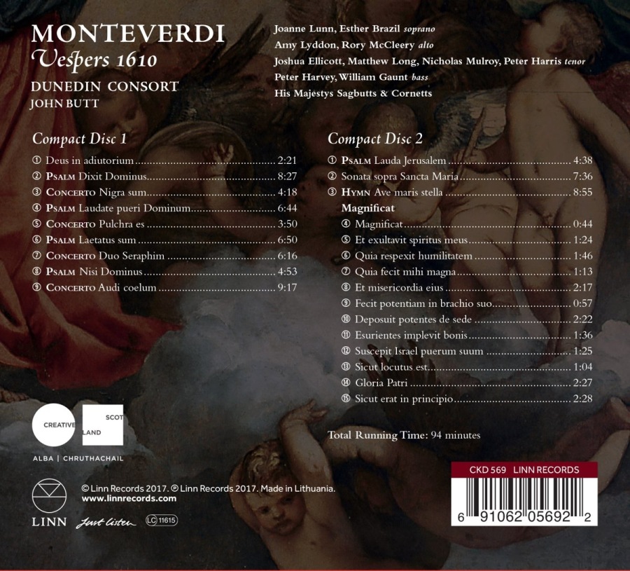 Monteverdi: Vespers 1610 - slide-1
