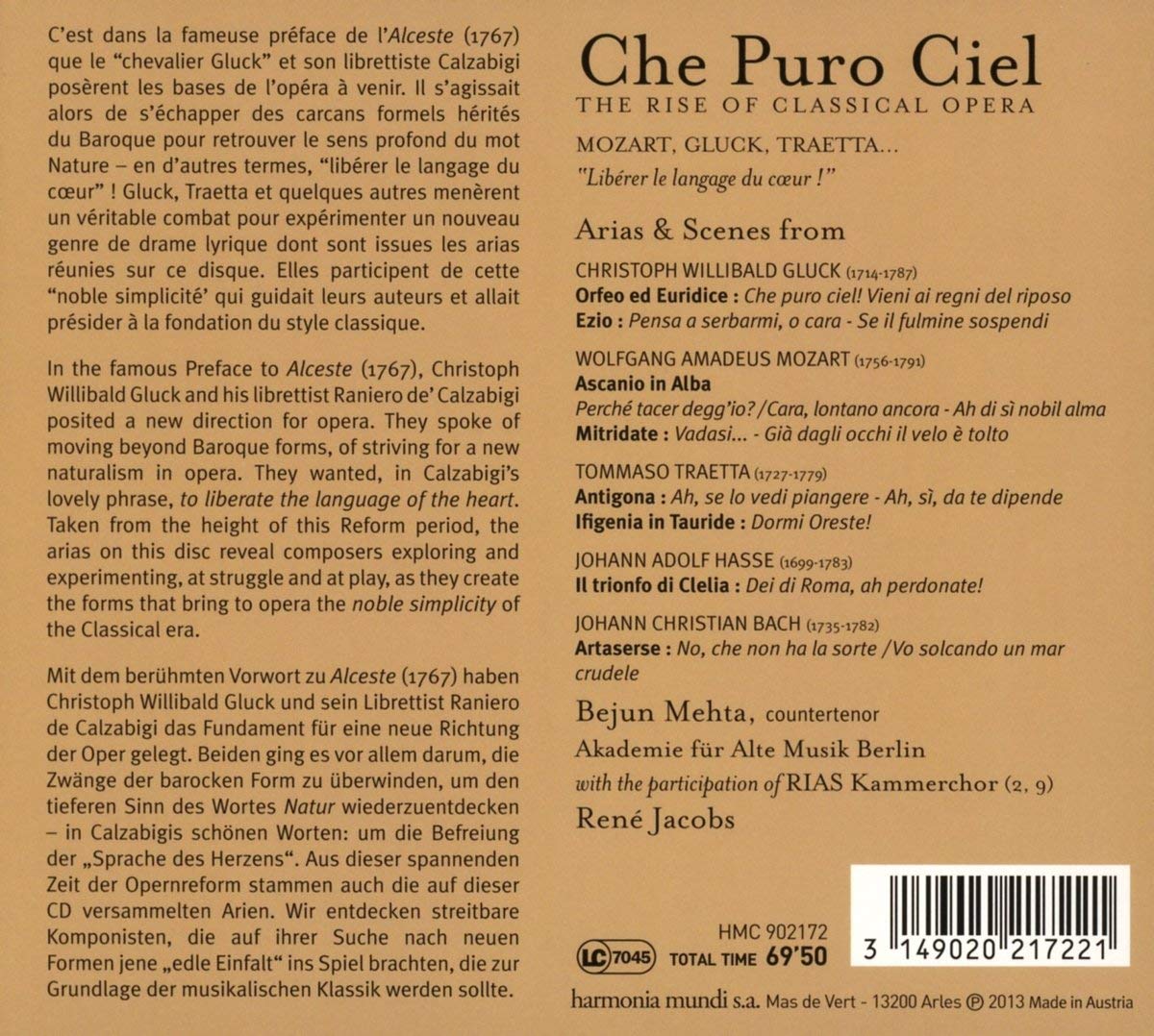 Che Puro Ciel!: The Rise of Classical Opera - Bejun Mehta - slide-1