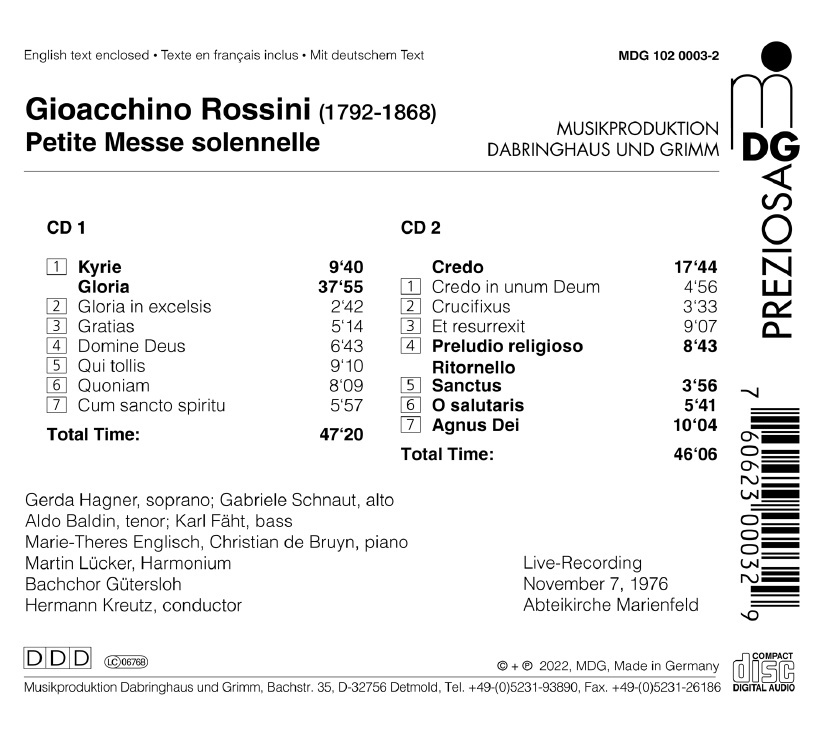 Rossini: Petite Messe solennelle - slide-1