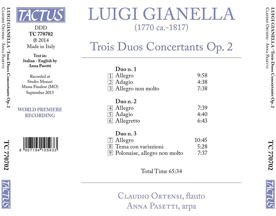 Gianella: 3 Duos Concertants Op. 2 - slide-1