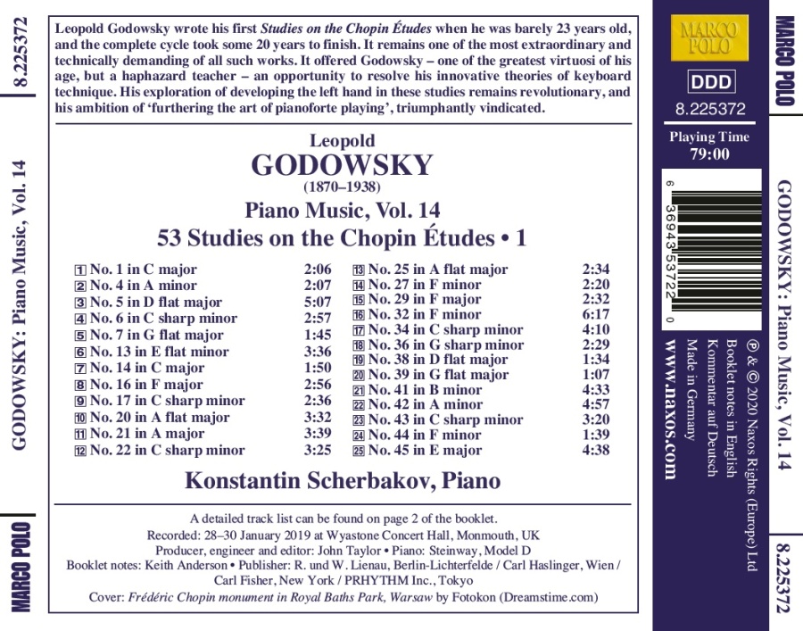 Godowsky: 53 Studies on the Chopin Études Vol. 1 - slide-1