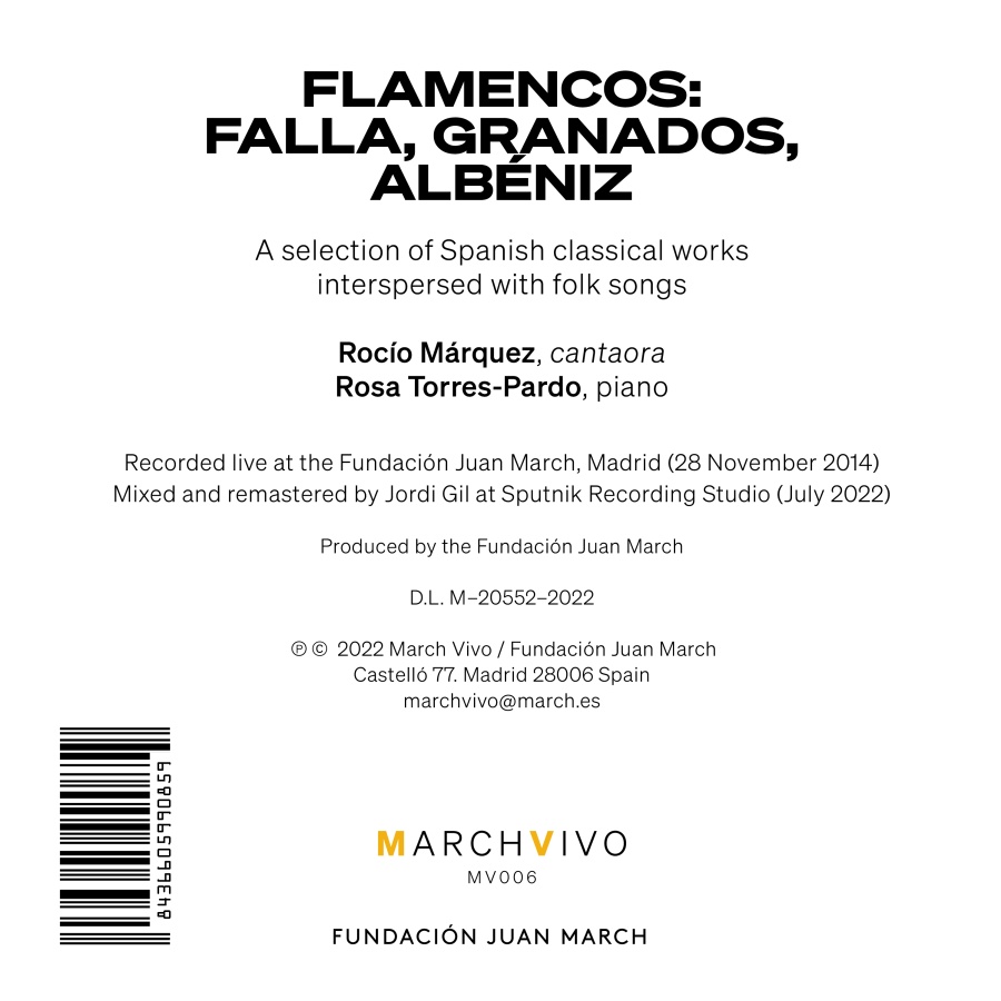 Flamencos: Falla, Granados & Albéniz - slide-1