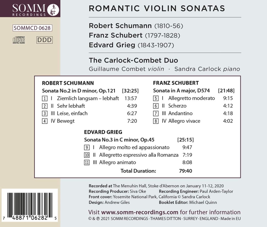 Romantic Violin Sonatas - slide-1