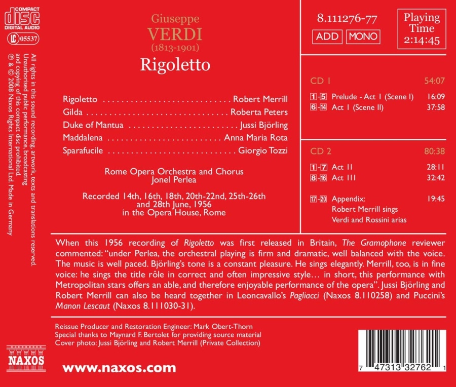 Verdi: Rigoletto – 1956 - slide-1
