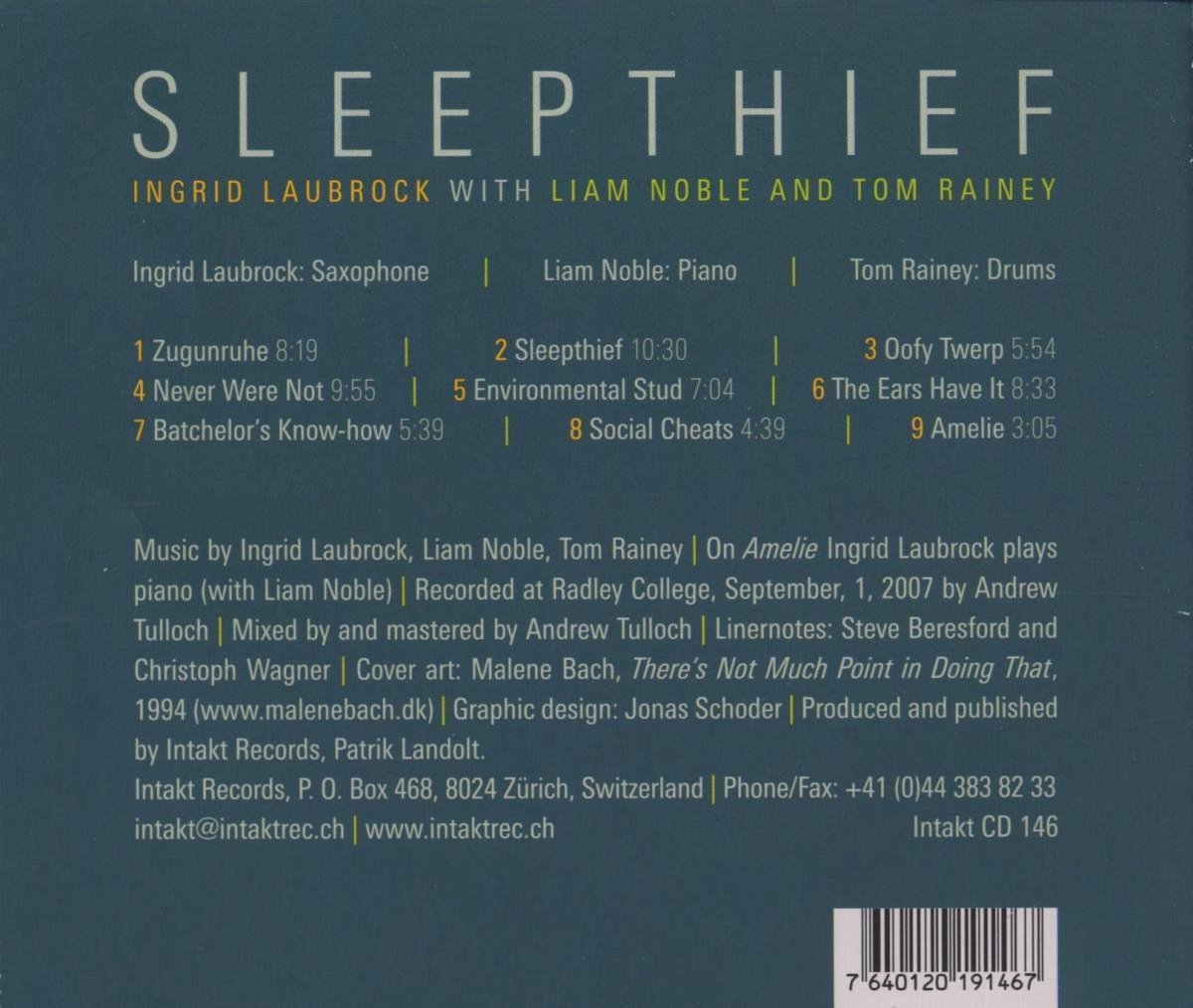 Laubrock/Noble/Rainey: Sleepthief - slide-1