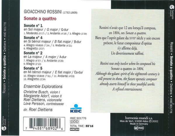 Rossini: Sonate a Quattro - slide-1