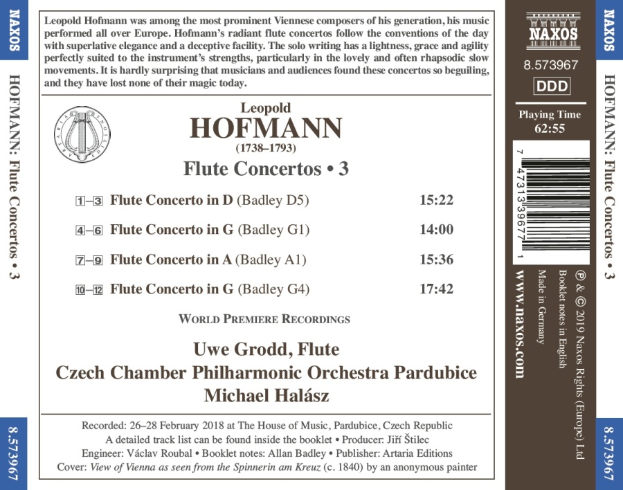 Hofmann: Flute Concertos Vol. 3 - slide-1