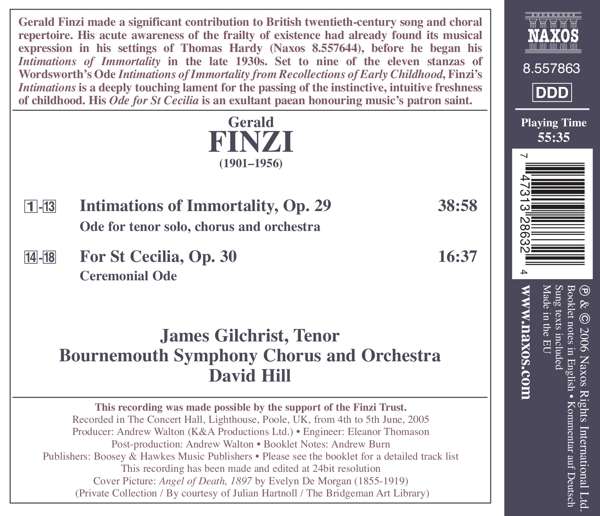 FINZI: Intimations of immortality ... - slide-1