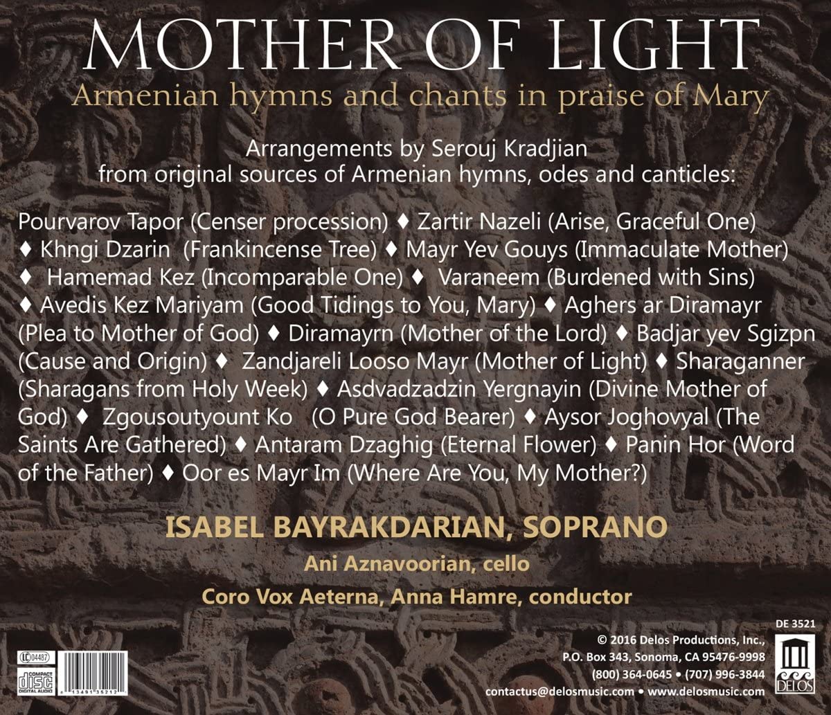 Mother of Light - Armenian hymns and chants in praise of Mary - slide-1