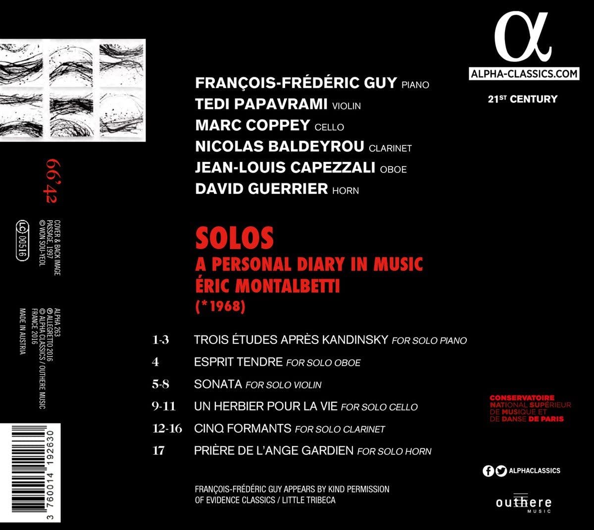 MONTALBETTI: Solos, A personal diary in music - slide-1