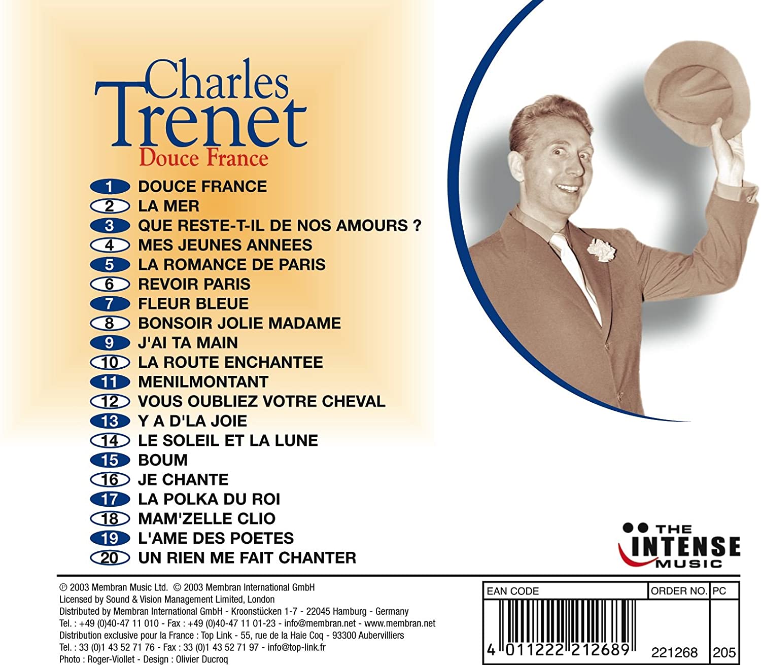 Charles Trenet ‎– Douce France - slide-1