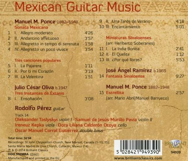 Fantasia Mexicana, Mexican Guitar Music - slide-1