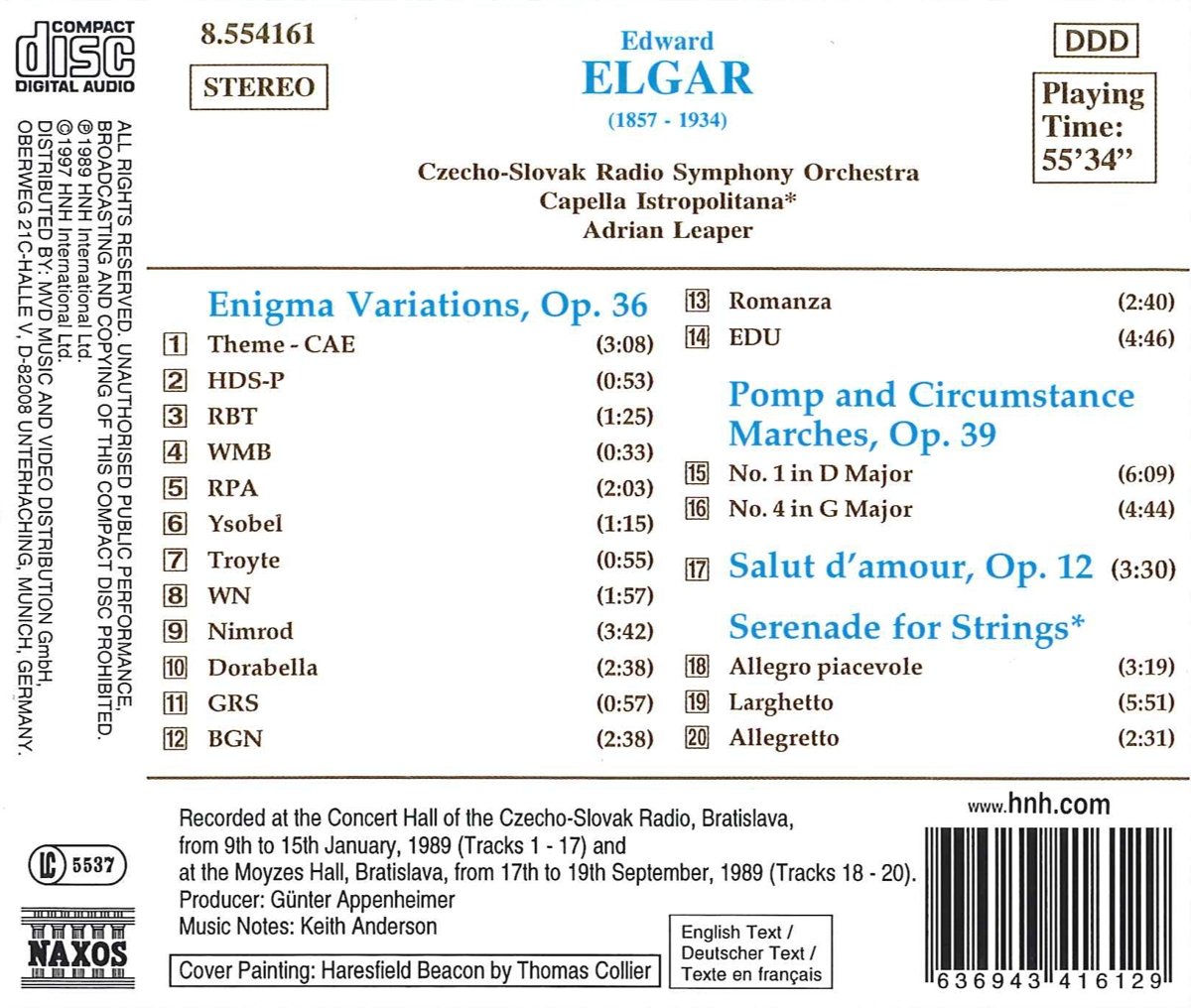 ELGAR: Enigma Variations - slide-1