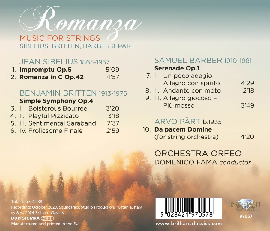 Romanza - Music for Strings - slide-1