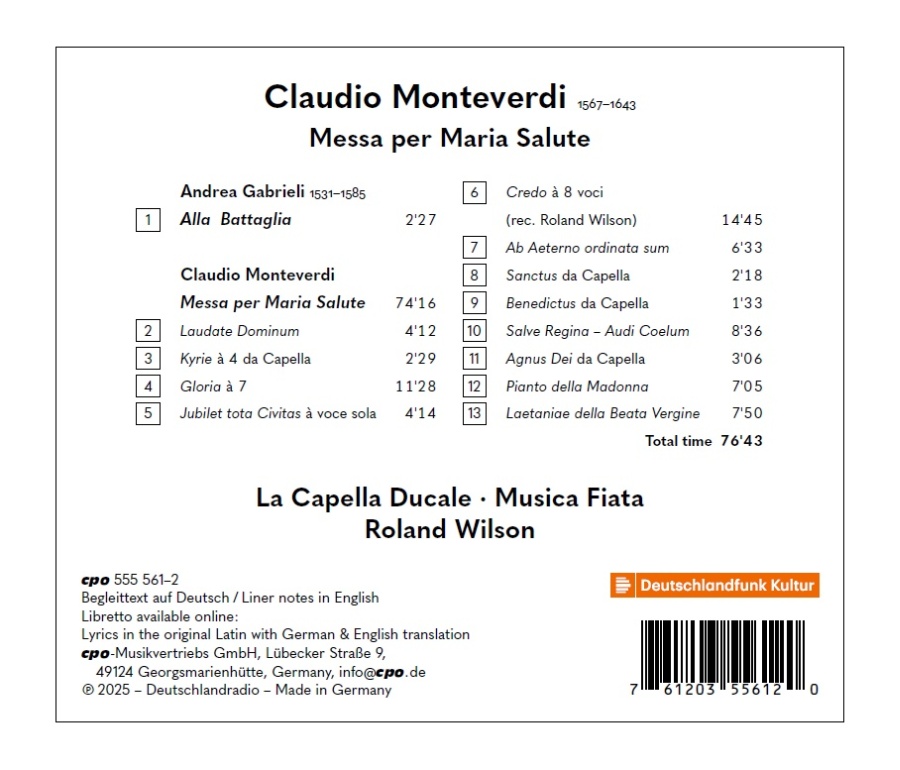 Monteverdi: Messa per Maria Salute - slide-1