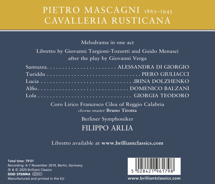 Mascagni: Cavalleria Rusticana - slide-1
