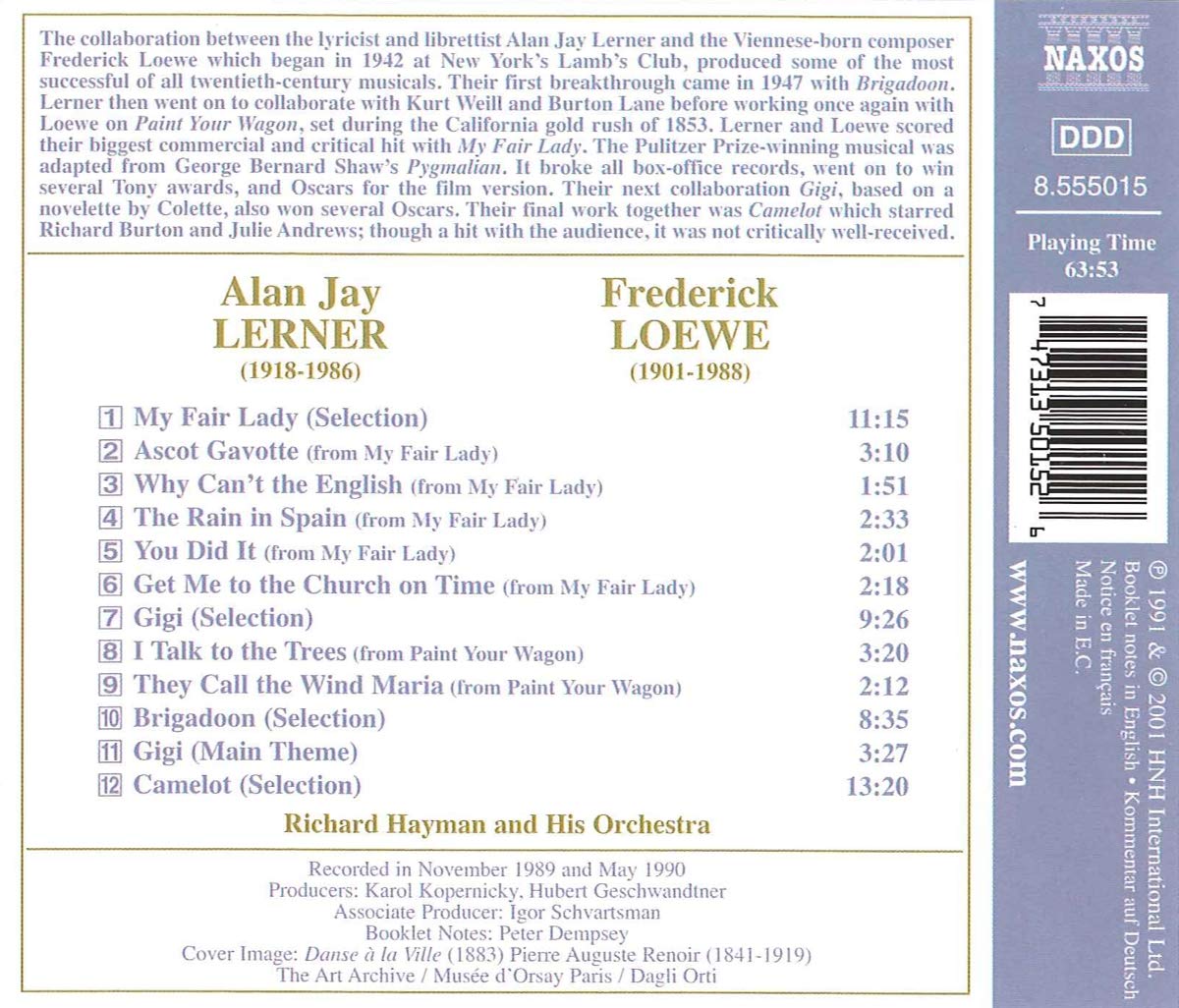 LERNER / LOEWE: Orchestral Selections - slide-1