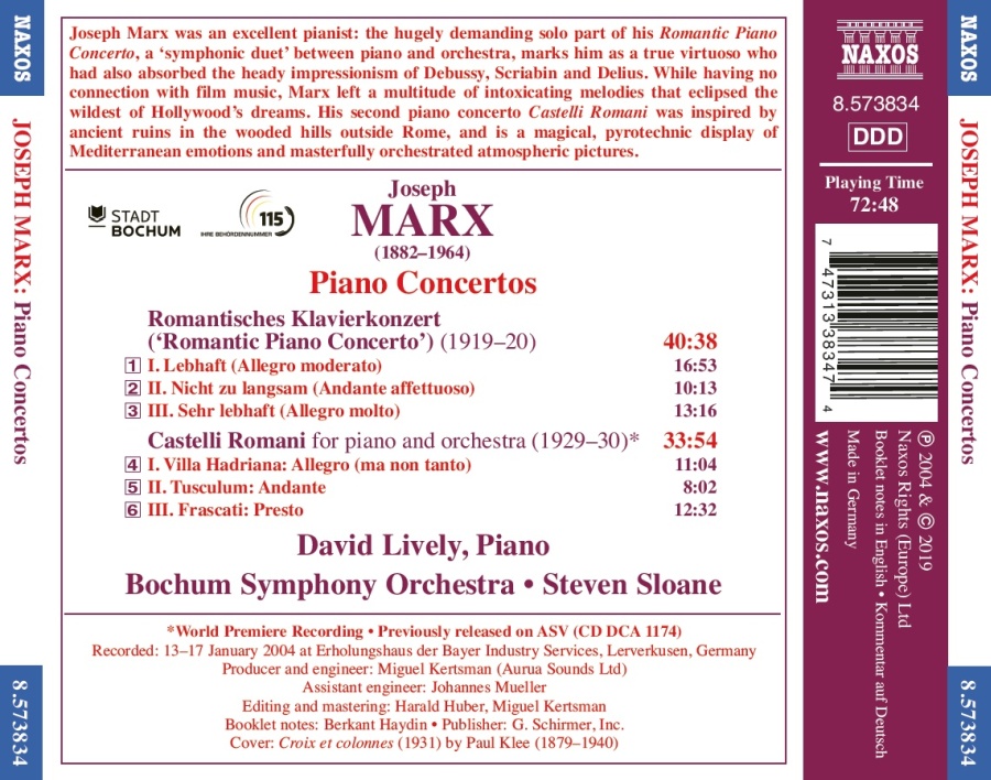Marx: Romantic Piano Concerto - slide-1