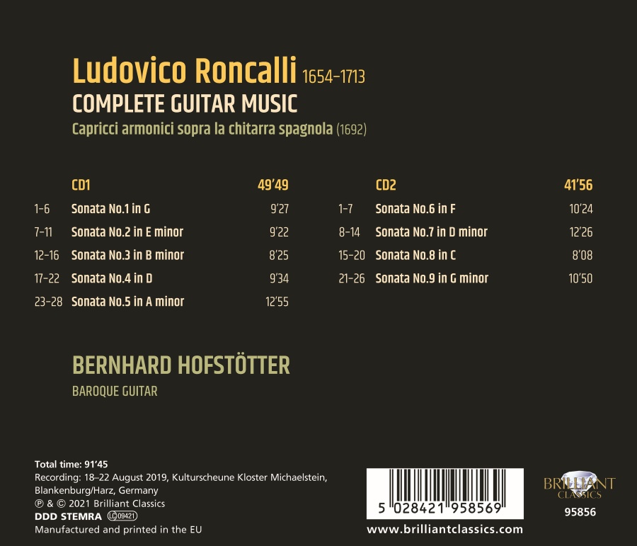 Roncalli: Complete Guitar Music - slide-1
