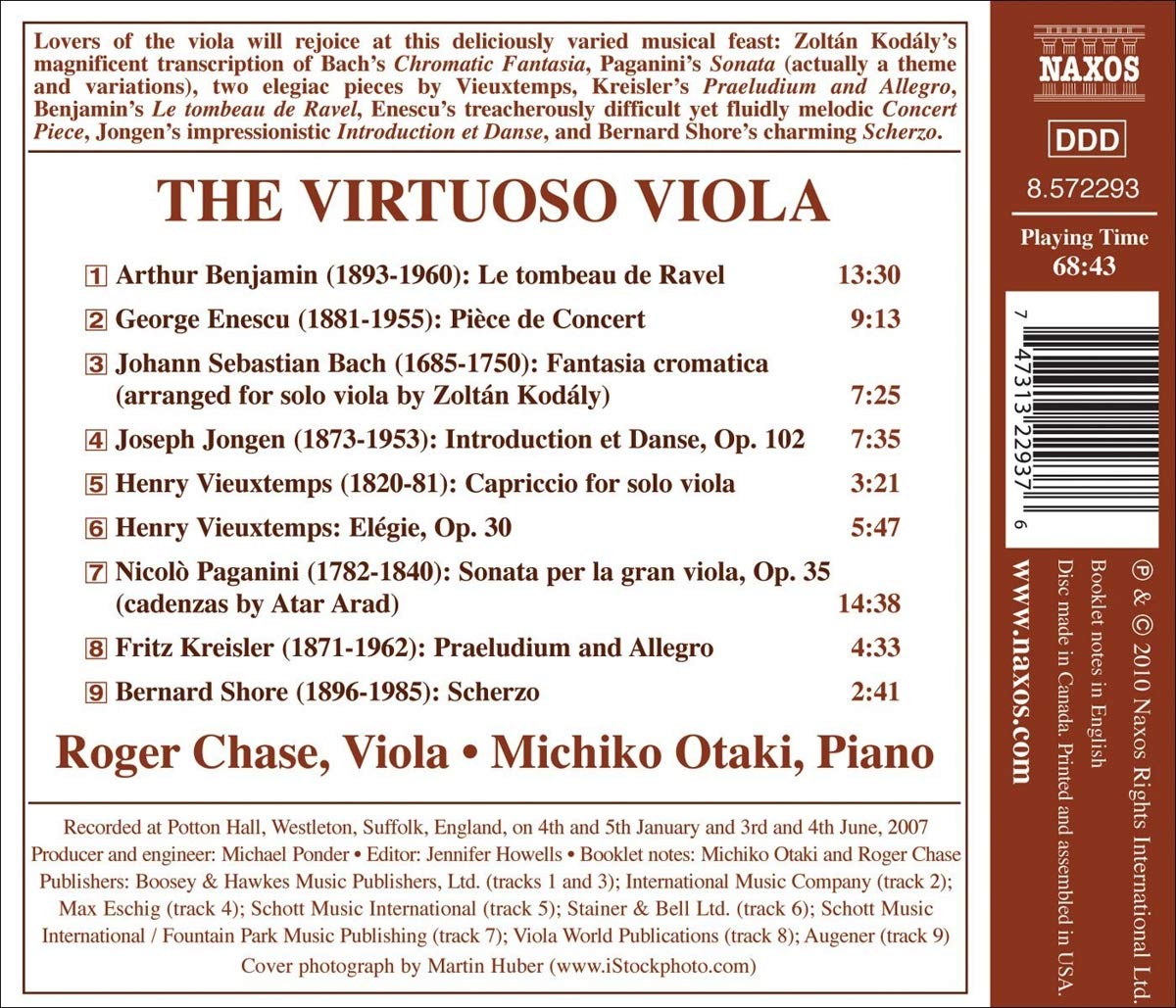 Roger Chase - The Virtuoso Viola - slide-1