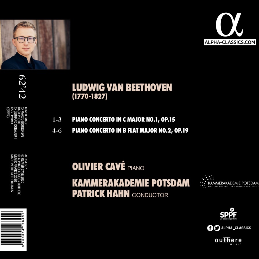 Beethoven: Piano Concertos 1 & 2 - slide-1