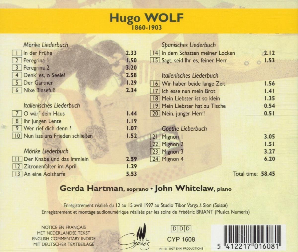 Wolf: Lieder - slide-1