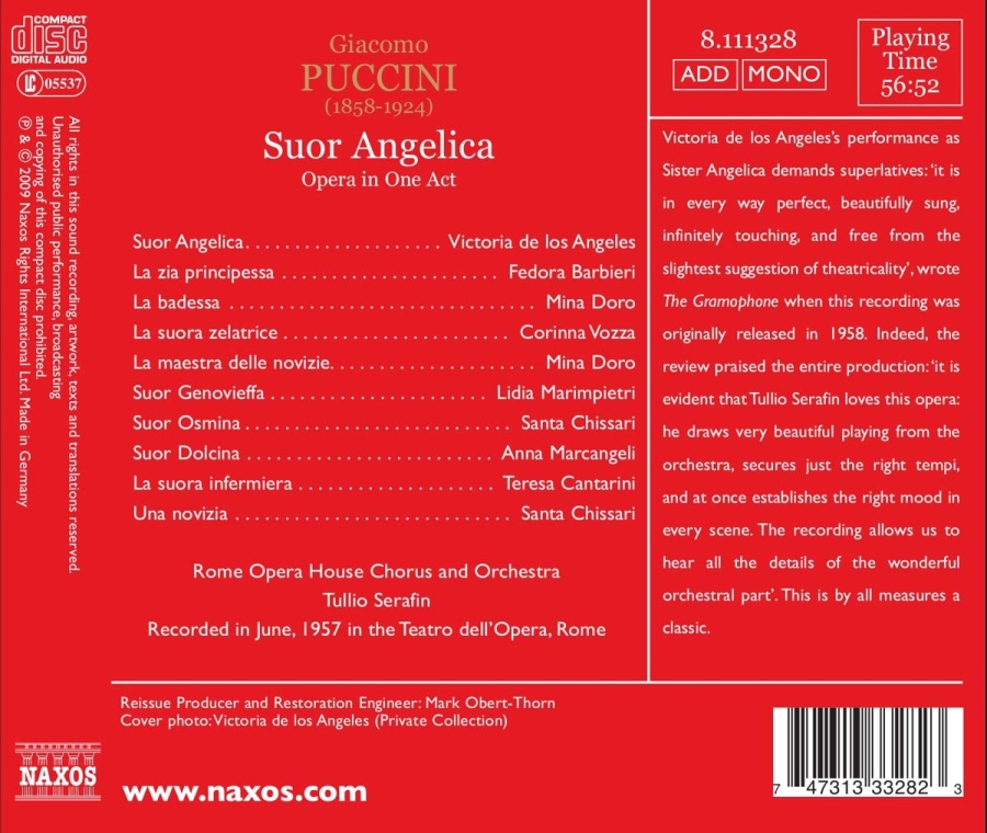 Puccini: Suor Angelica, nagr. 1957 - slide-1