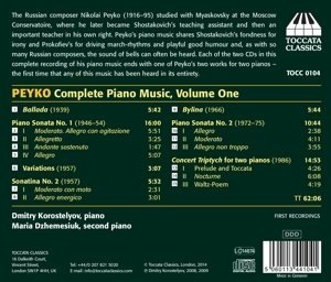 Peyko: Complete Piano Music Vol. 1 - slide-1