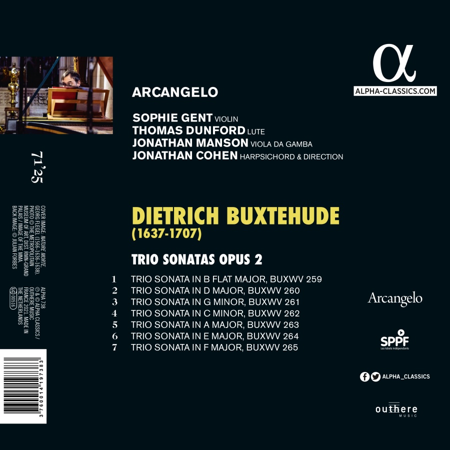 Buxtehude: Trio Sonatas Op. 2 - slide-1