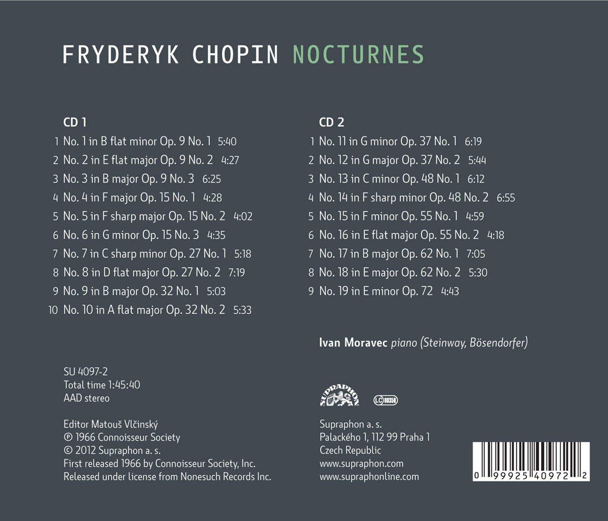 Chopin: Nocturnes Opp. 9, 15, 27, 32, 37, 48, 55, 62 and 72 - slide-1
