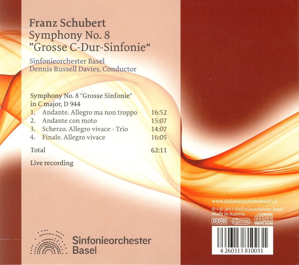 Schubert: Symphony No. 8 "Große Sinfonie" - slide-1