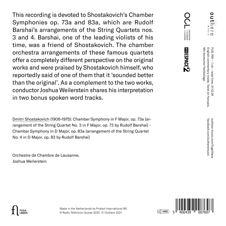 Shostakovich: Chamber Symphonies - slide-1