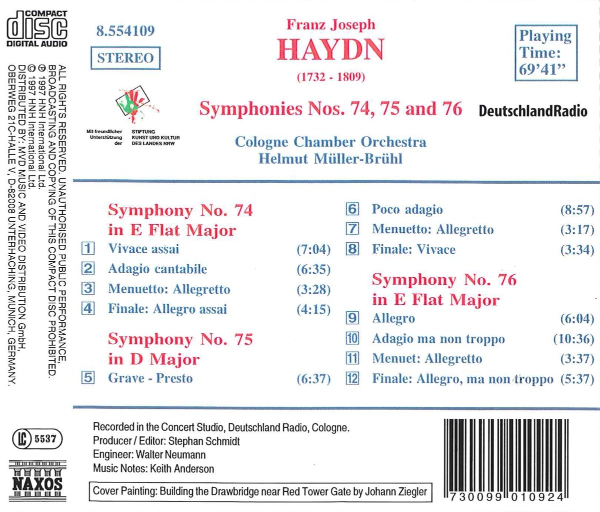 HAYDN: Symphonies nos.74 - 76 - slide-1