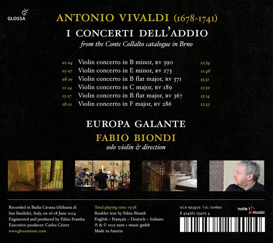 Vivaldi: I concerti dell'addio - slide-1