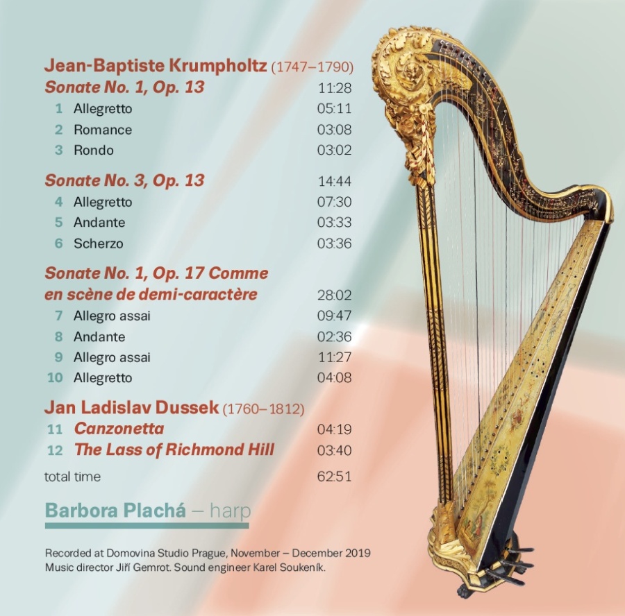 Krumpholtz & Dussek: Works for harp - slide-1
