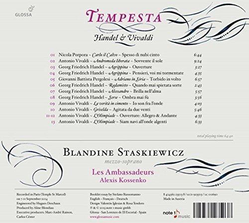 Handel: Tempesta, Opera Arias by Handel & Vivaldi - slide-1
