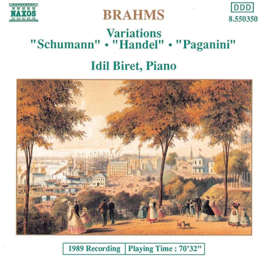 Brahms: Variations, Opp. 9, 24 and 35