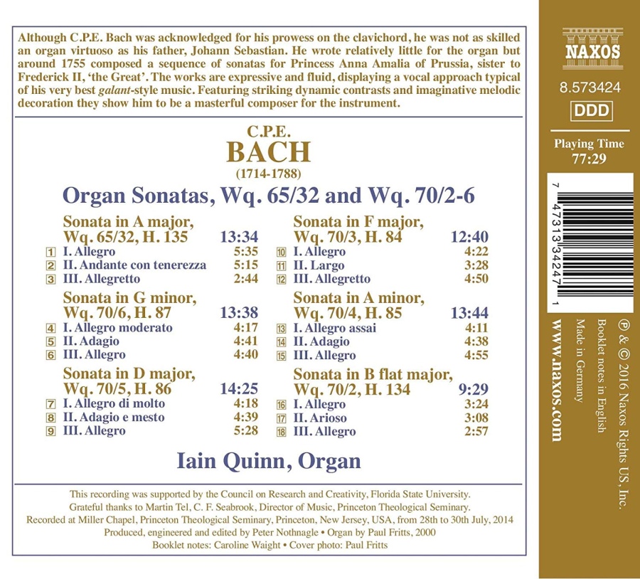 Bach: Organ Sonatas - slide-1