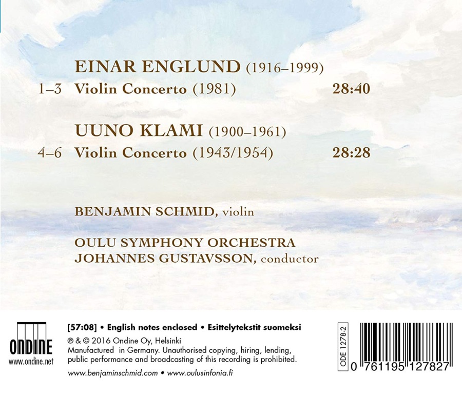 Klami & Englund: Violin Concertos - slide-1