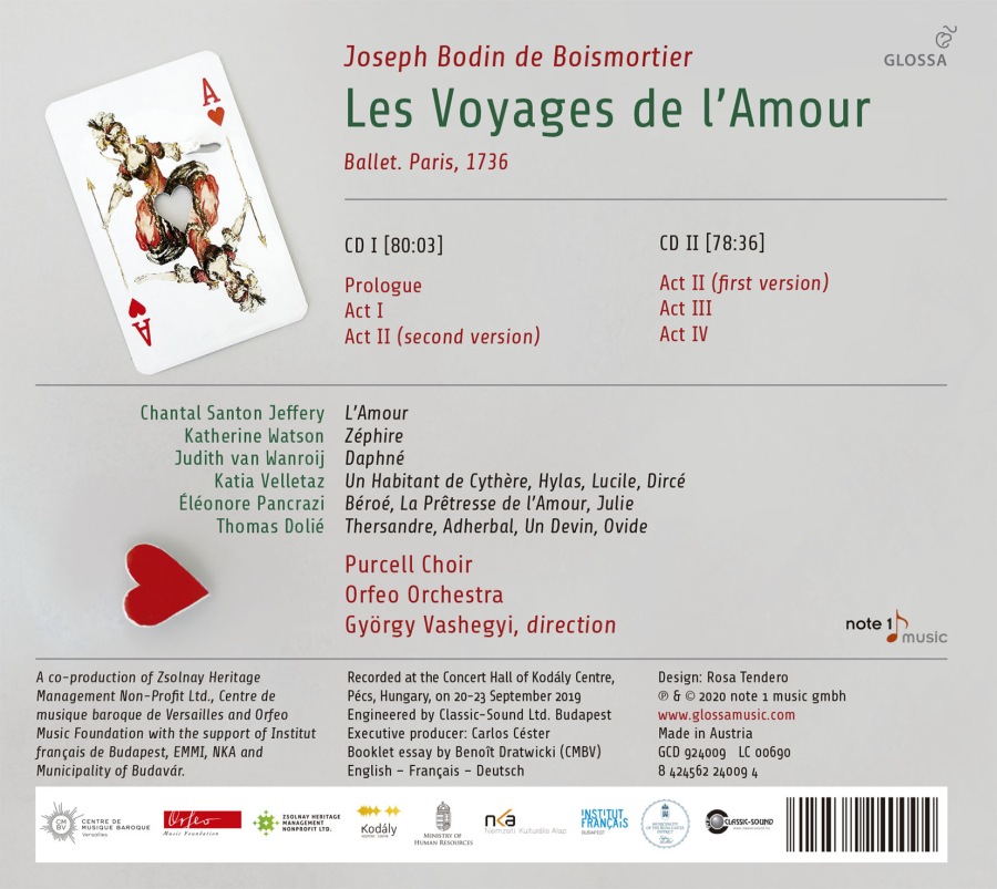 Boismortier: Les Voyages de l’Amour - slide-1
